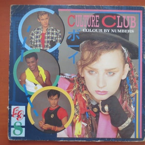 Vintage Records, CULTURE CLUB, Colour by Numbers, Vintage Vinyl, Record Vinyl, Records, Vinyl Records, Boy GEORGE Records, Lps, 1983 Records