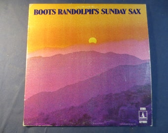 Vintage Records, BOOTS RANDOLPH, Sunday SAX, Jazz Records, Jazz Vinyl, Vintage Vinyl, Record Vinyl, Records, Vinyl Records, 1968 Records