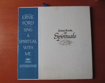 TENNESSEE ERNIE FORD, Sing A Spiritual With Me, Vintage Album, 1960 Record, Vinyl Lp