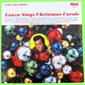 MARIO LANZA, Canções de Natal, Álbum Clássico, Disco de Vinil de 1976