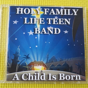 Vintage Cd&#39;s, HOLY FAMILY, Life Teen Band, CHRISTMAS Music, Christmas Tunes, Christmas Songs, Christmas Hymns, Music Cds, cds, Compact Discs