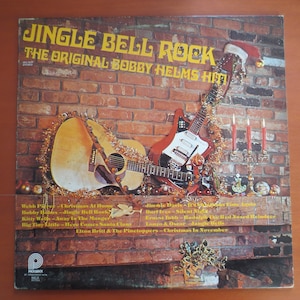 JINGLE BELL ROCK, Christmas Album, Christmas Songs, Christmas Record, Christmas Vinyl, Christmas Lp, Albums, Vintage Records, 1966 Records