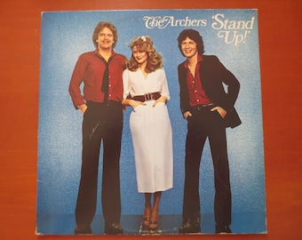The Archers "Stand Up!" Gospel Vinyl Album, 1979 Vintage Record