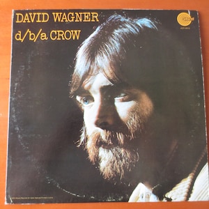 DAVID WAGNER, CROW, David Wagner Records, Blues Records, Vintage Vinyl, David Wagner Albums, Rock Albums, Lps, Vintage Records, 1972 Records