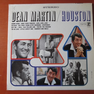 Vintage Schallplatten, DEAN MARTIN, HOUSTON, Dean Martin Alben, Dean Martin Platten, Dean Martin Houston, Vintage Schallplatte, Vinyl, 1965 Schallplatten