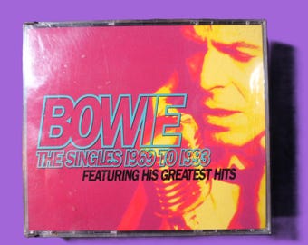 DAVID BOWIE, the Singles 1969-1993, 1993 Compact Disc, Vintage Cd