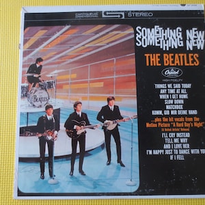 The BEATLES, SOMETHING NEW, The Beatles Albums, Beatles Record, Beatles Vinyl, Beatles Lp, Vintage Beatles, Vintage Records, 1971 Records