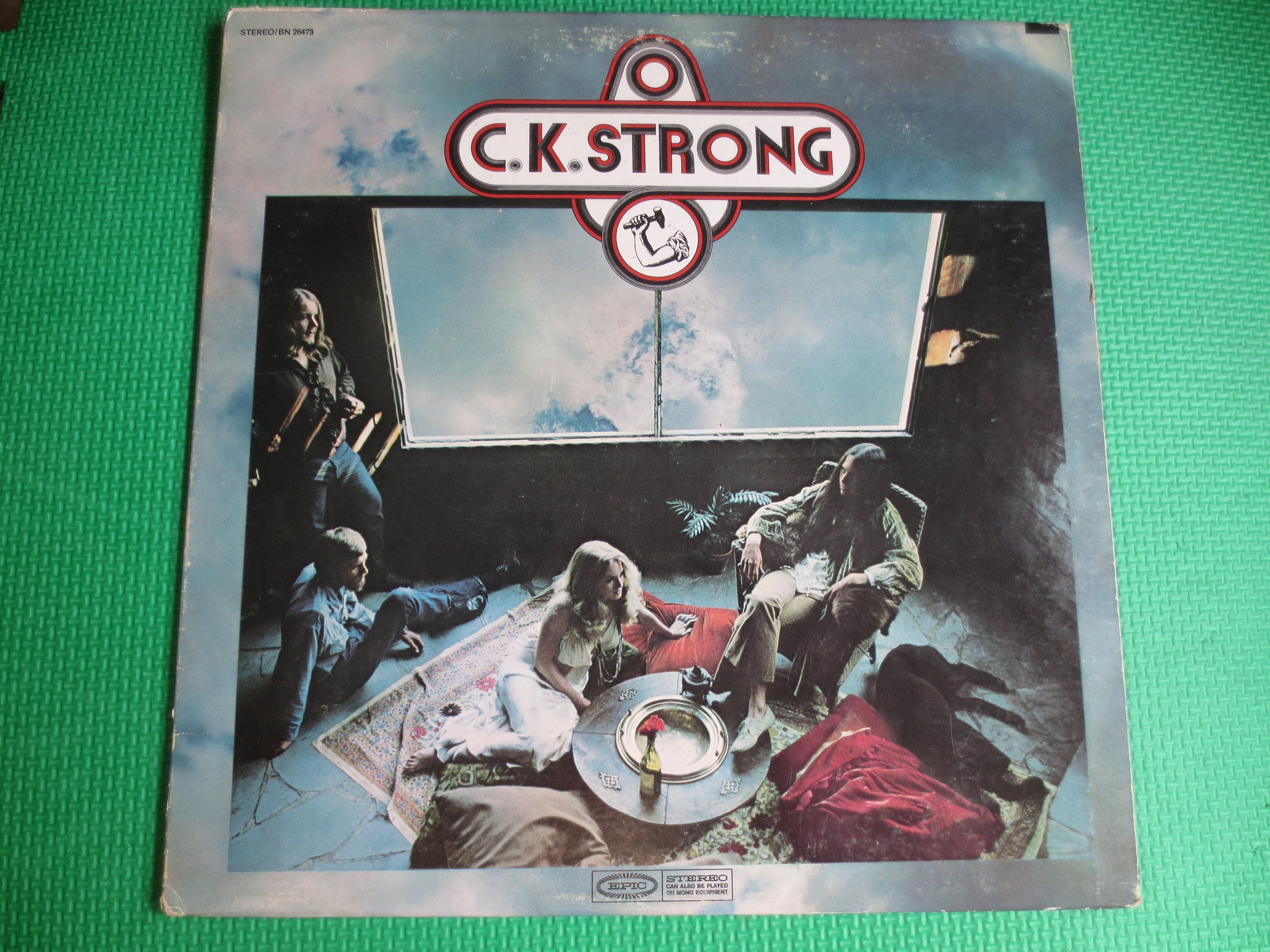C K STRONG, PSYCHEDELIC Rock, BLUES Rock, C K Strong Record, C K 