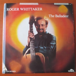 ROGER WHITTAKER, The BALLADEER, Roger Whittaker Lp, Country Records, Vintage Vinyl, Records, Vinyl Records, Vintage Records, 1980 Records