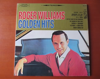 Roger Williams "Golden Hits" Vinyl Record - 1967 Vintage Album
