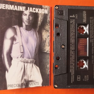 Cassette Tapes, JERMAINE JACKSON, Precious Moments, Jermaine Jackson lp, Cassettes, Tape Cassette, Pop Music Cassette, Tapes, Cassette Music