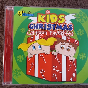 Vintage Cd&#39;s, KID&#39;s CHRISTMAS Cd, CARTOON Favorites Cd, Christmas Music Cd, Childrens Cd, Kid&#39;s Compact Disc, Christmas Songs Cd, Cd&#39;s Kids