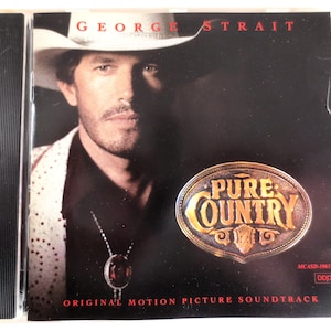 GEORGE STRAIT, Pure COUNTRY, George Strait Cd, George Strait Album, George Strait Songs, Classic Country Cd, Vintage Cds, 1992 Compact Disc