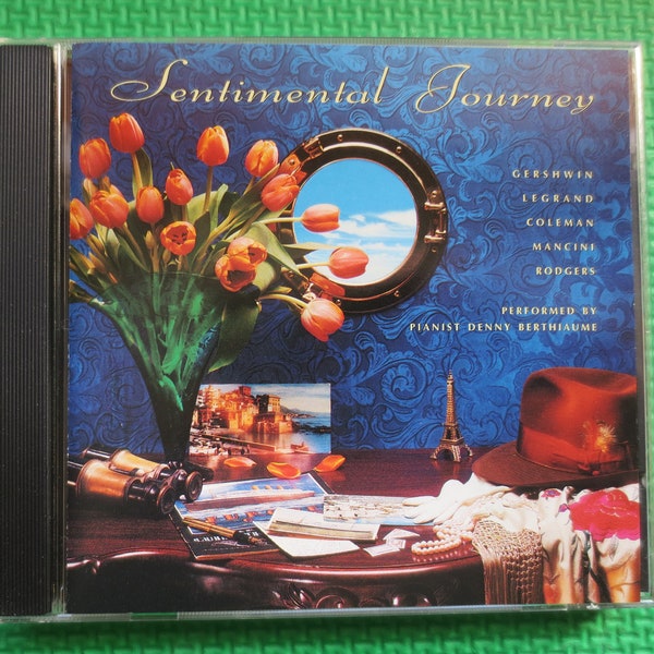 DENNY BERTHIAUME, SENTIMENTAL Journey, Denny Berthiaume Cd, Jazz Music Cd, Jazz Cd, Instrumental Cd, Cd, 1996 Compact Disc