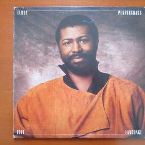 Vintage Schallplatte, TEDDY PENDERGRASS, LOVE Sprache Lp, Vintage Vinyl, Schallplatte Vinyl, Schallplatten, Schallplatte, Disco Vinyl, Disco LP, 1984 Schallplatten