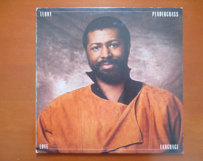 Vintage Record, TEDDY PENDERGRASS, LOVE Taal Lp, Vintage Vinyl, Record Vinyl, Records, Vinyl Record, Disco Vinyl, Disco Lp, 1984 Records