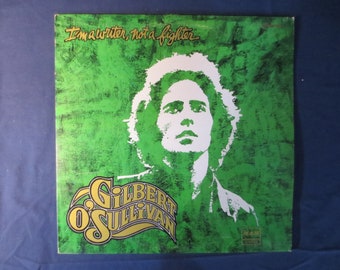 GILBERT O'SULLIVAN, Soy escritor, no luchador, Álbum clásico, Disco de 1973, Vinilo LP
