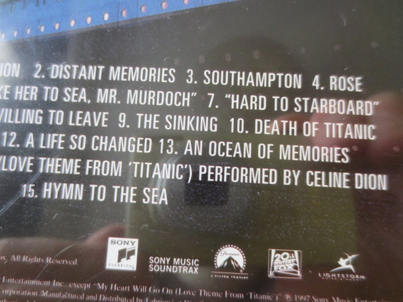 タイタニック サントラ　celine dion Back TITANIC OST James Horner, Celine Dion - Titanic : Music from the Motion