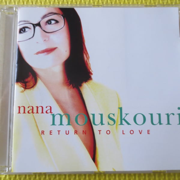 Vintage Cds, NANA MOUSKOURI, Return to LOVE, Nana Mouskouri Cd, Classical Music Cd, Nana Mouskouri Lp, Classical Cd, Cds, 1997 Compact Discs