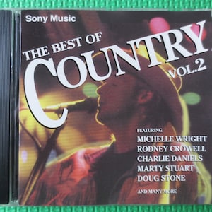 Vintage Cds, The BEST of COUNTRY, Country MUSIC, Country Music Cd, Music Cd, Folk Cd, Country Lp, Classic Country Cd, Cd, 1994 Compact Discs