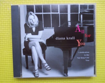 Diana Krall - CD Todo para ti - 1996 Música jazz para piano