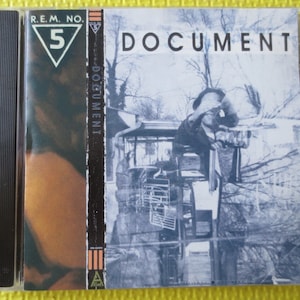 Vintage Cd&#39;s, R.E.M., Document, R.E.M. Cd, R.E.M. Lp, Music Cd, Rock Music Cd, Pop Cd, R.E.M. Song, REM Albums, Rock, Cds, 1987 Compact Disc