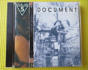 R.e.m. – Document (1987) Cd - Etsy