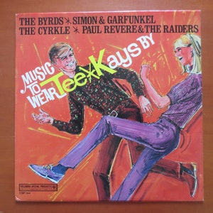 Music to WEAR TEE*KAYS By, The Byrds Records, Vintage Vinyl, The Cyrkle Records, Rock Records, Vinyl Records, Vintage Records, 1967 Records