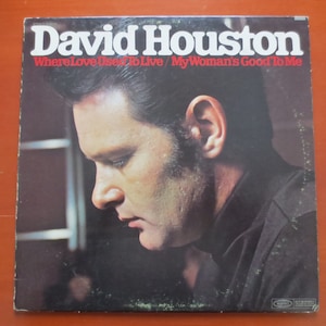 DAVID HOUSTON Album, David HOUSTON Record, David Houston Vinyl, David Houston Lp, Vintage Vinyl, Country lp, Vintage Records, 1969 Records