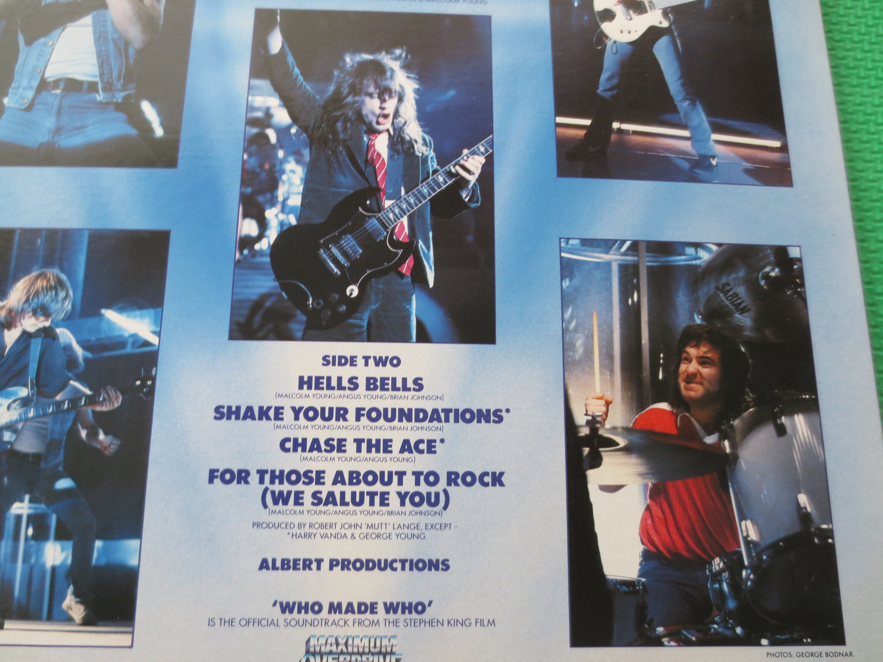 AC/DC - Who Made Who Vinyl Record - 1986 Rock LP - Etsy