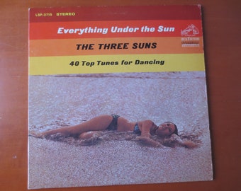 The Three Suns - Everything Under the Sun Vinyl LP - 1963 Jazz Album