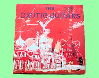 The EXOTIC GUITARS, JAZZ Guitar, 1972 Record, Vintage Album, Jazz Lp