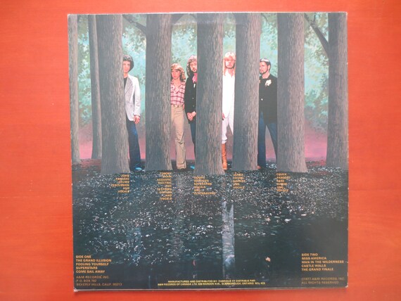Styx - the Grand Illusion Vinyl Record - 1977 Rock Album - Etsy