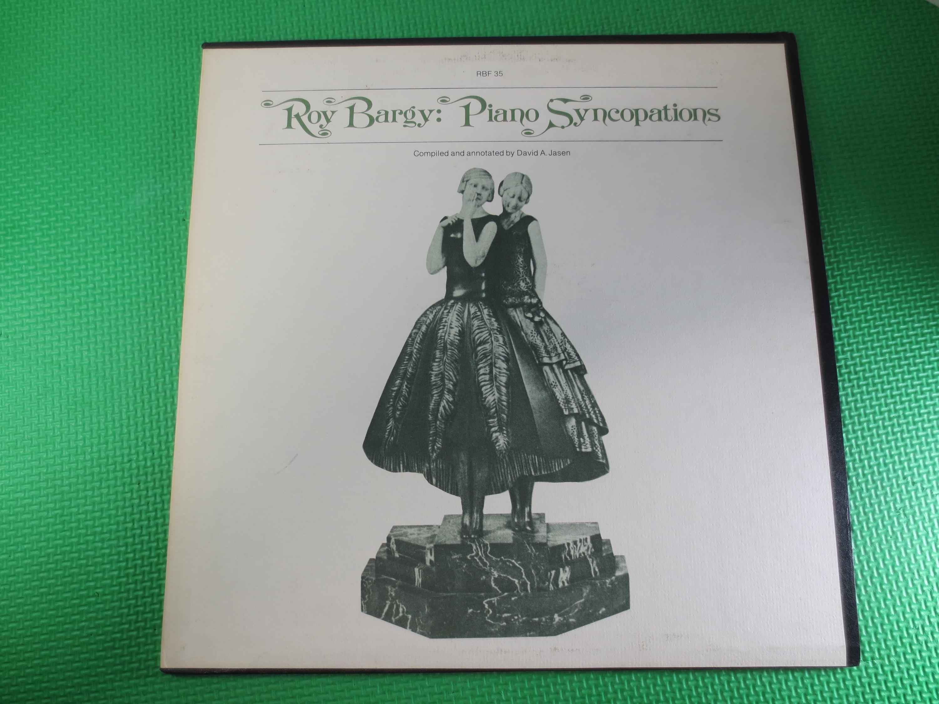 Roy Bargy: Piano Syncopations レコード Roy Bargy Piano Syncopations Vinyl LP - 1978 Ragtime Record - Etsy