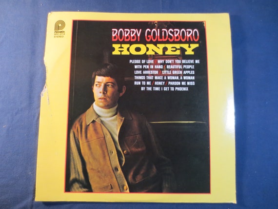 Vintage Records Bobby Goldsboro Honey Pop Records Vintage Etsy