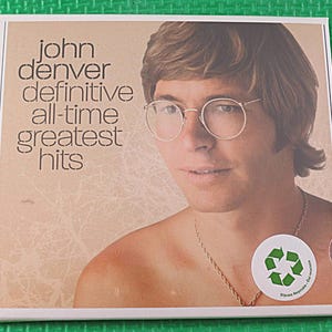 JOHN DENVER, Factory SEALED, Greatest Hits, John Denver Cd, John Denver Album, John Denver Hits, John Denver Songs, John Denver Music, Cd&#39;s