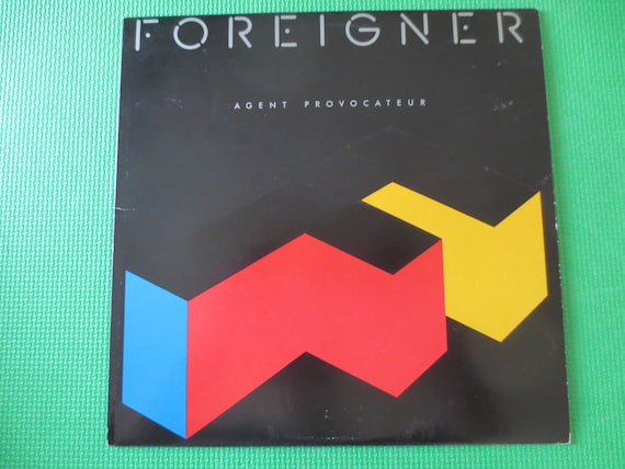 Vintage Records FOREIGNER Agent Provocateur FOREIGNER - Etsy