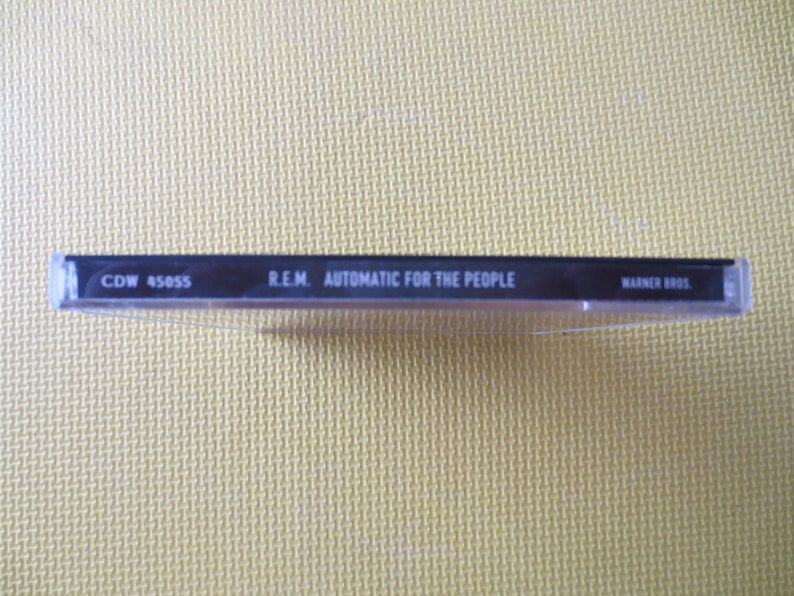 Vintage Cd's, R.E.M., AUTOMATIC For the People, R.E.M. Cd, R.E.M. Lp, Music Cd, Rock Music Cd, Pop Cd, R.E.M. Song, Rock, 1992 Compact Disc image 5