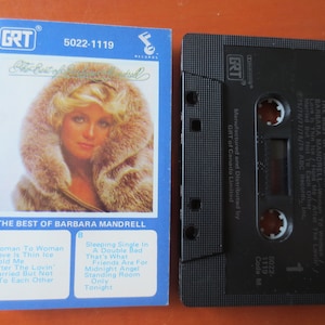 Cassette Tapes, BARBARA MANDRELL, BEST of Tape, Barbara Mandrell lp, Tape Cassette, Country Cassette, Country Tapes, Tapes, Cassette Music