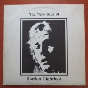 GORDON LIGHTFOOT, BEST of Records, Country Records, Country Vinyl, Record Vinyl, Records, lps, Vinyl Records, Vintage Records, 1980 Records