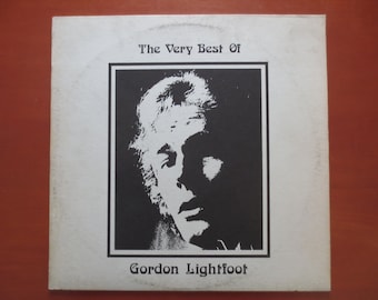 GORDON LIGHTFOOT, HITS, Vintage Album, 1980 Records, Vinyl Lp
