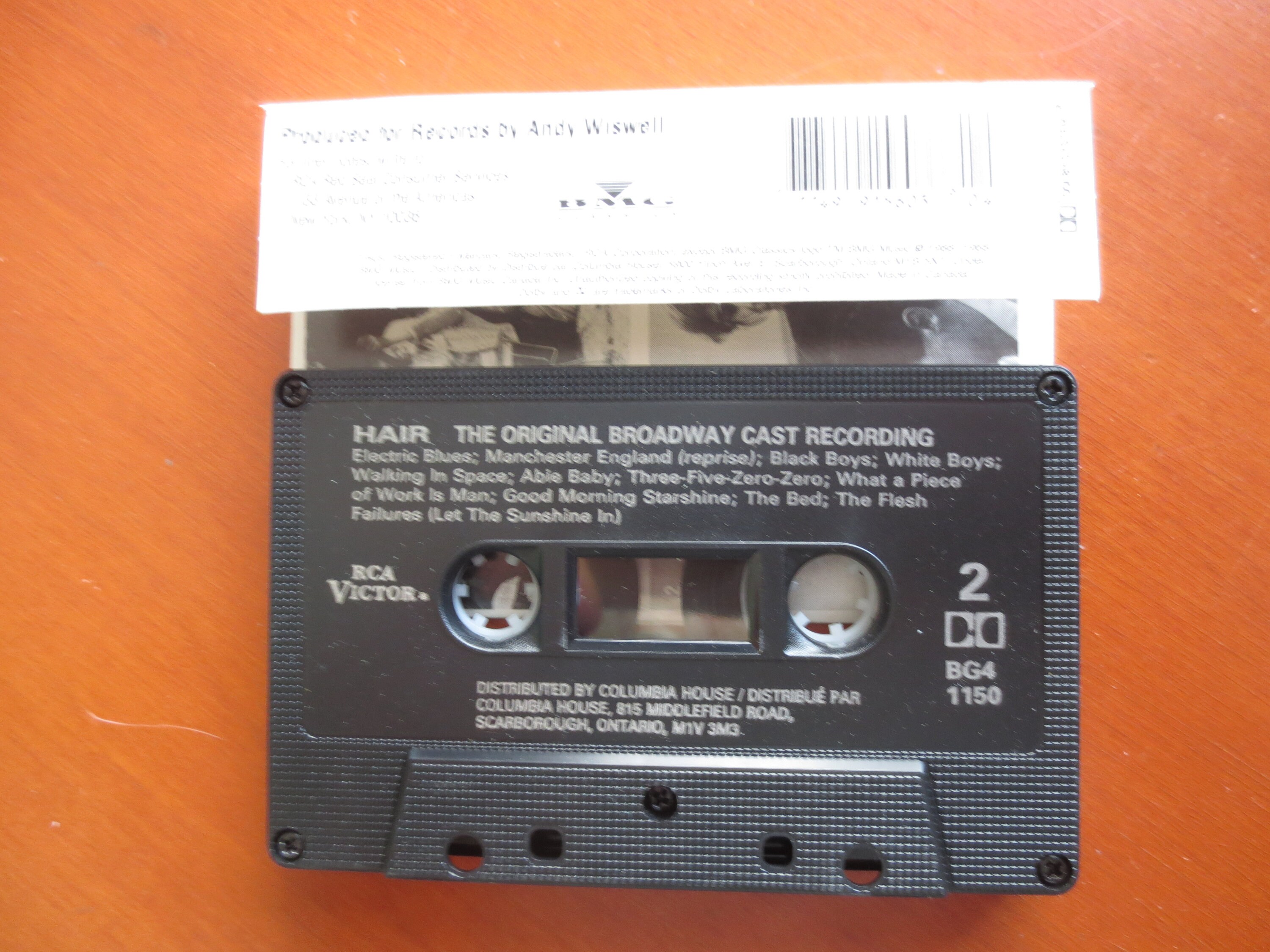 Cassette Tapes HAIR Tape BROADWAY Tape HAIR Broadway Hair Etsy