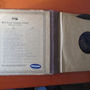 Vintage Bing Crosby 78 RPM Records - DECCA 12-Record Set