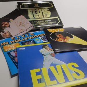 Vintage Record, ELVIS PRESLEY, 5 ELVIS Lps, Elvis Presley Lps, Elvis Record, Elvis Vinyl, Elvis Presley Record, Elvis Album, lp, 1976 Record