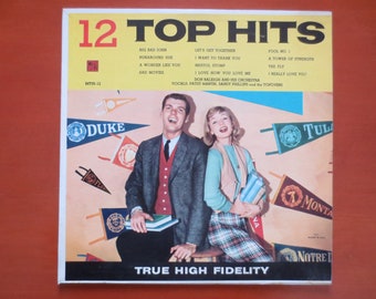 Album in vinile "12 Top Hits" del 1960 - Masterseal Records