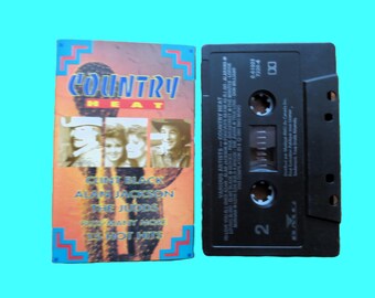 COUNTRY HEAT, Klasyczna muzyka COUNTRY, Kaseta magnetofonowa z 1991 roku, Album vintage