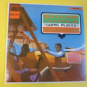 HERB ALPERT, GOING Places, Herb Alpert Schallplatte, Herb Alpert Album, Herb Alpert Vinyl, Herb Alpert LP, LPs, Vintage Schallplatten, 1962 Schallplatten