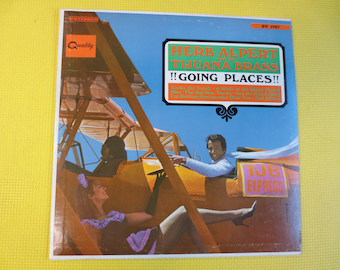 HERB ALPERT & Tijuana Messing, Going Places, Vintage Album, 1965 Schallplatte, Vinyl LP