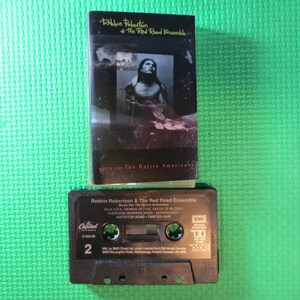 Cassette Tapes, ROBBIE ROBERTSON, Native AMERICANS Lp, Robbie Robertson Lp, Country Music, Tape Cassette, Rock Cassette, 1994 Cassette
