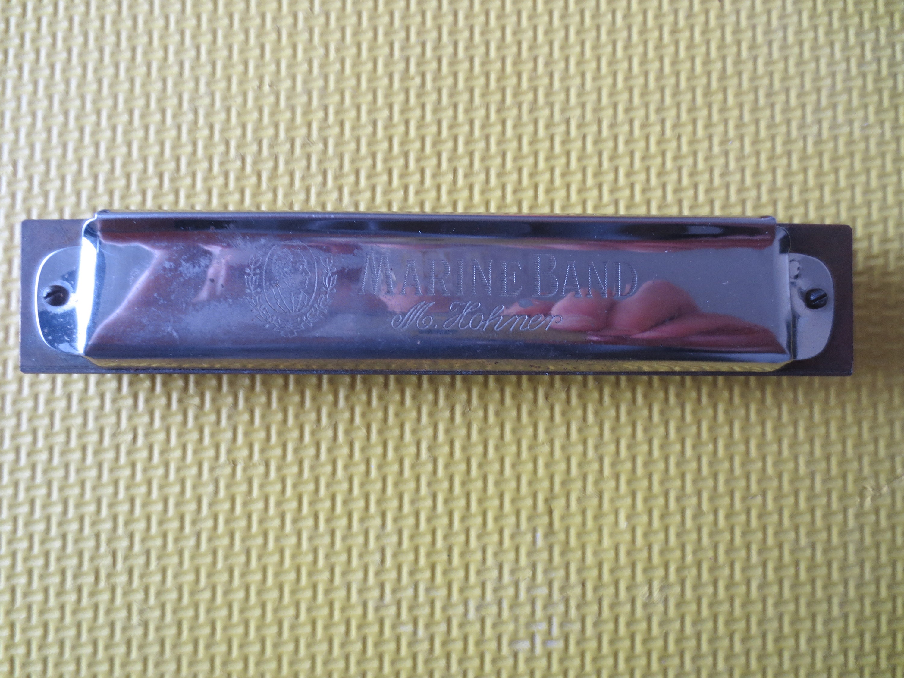 Vintage Hohner Harmonica Set: Echo Harp, Marine Band 365, Neck